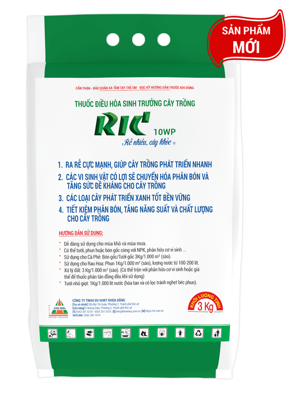 RIC 10WP DÀNH CHO CÂY TRỒNG